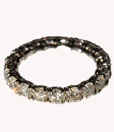 Statement Jewels white gold and diamond eternity ring | Statement Jewels